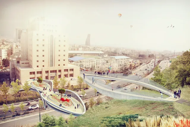 Tehran Dynamic Bridge, image 2
